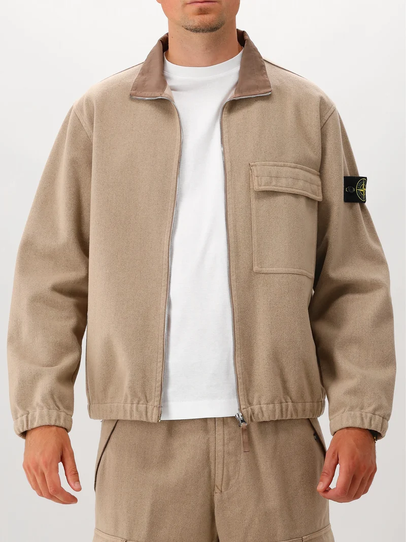 Stone Island Overshirt Beige