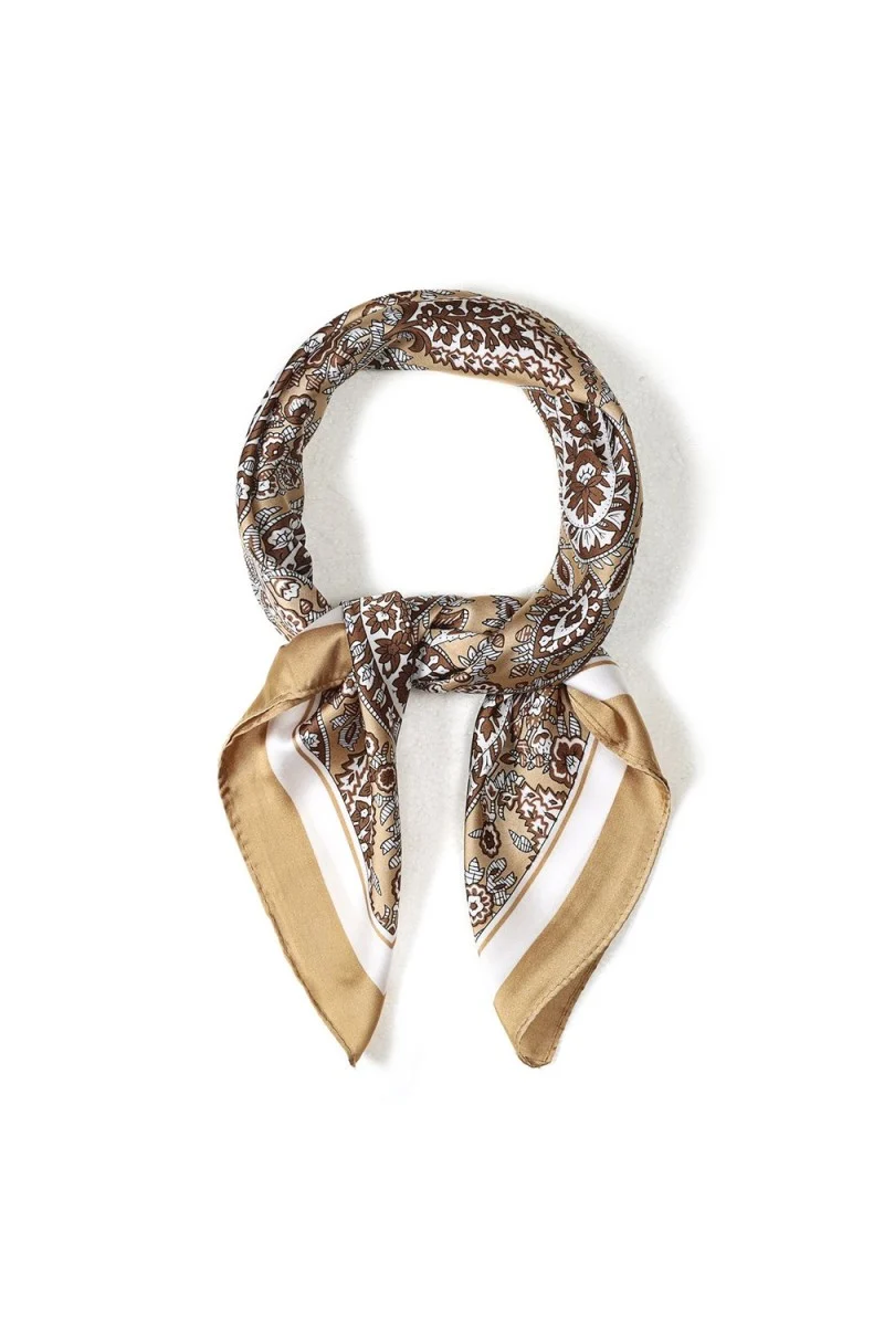 Sjaal Multi - Paisley Beige/Bruin