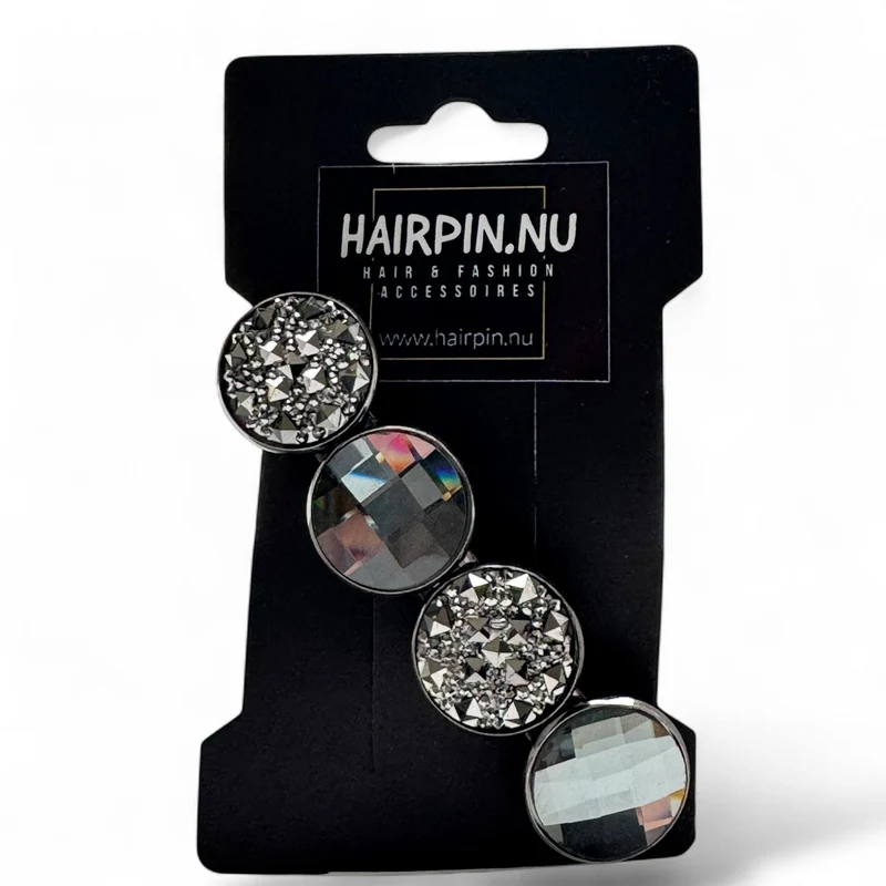 Haarspeld Color Hairclip XL – robuust glossy grijs XL-0112.26