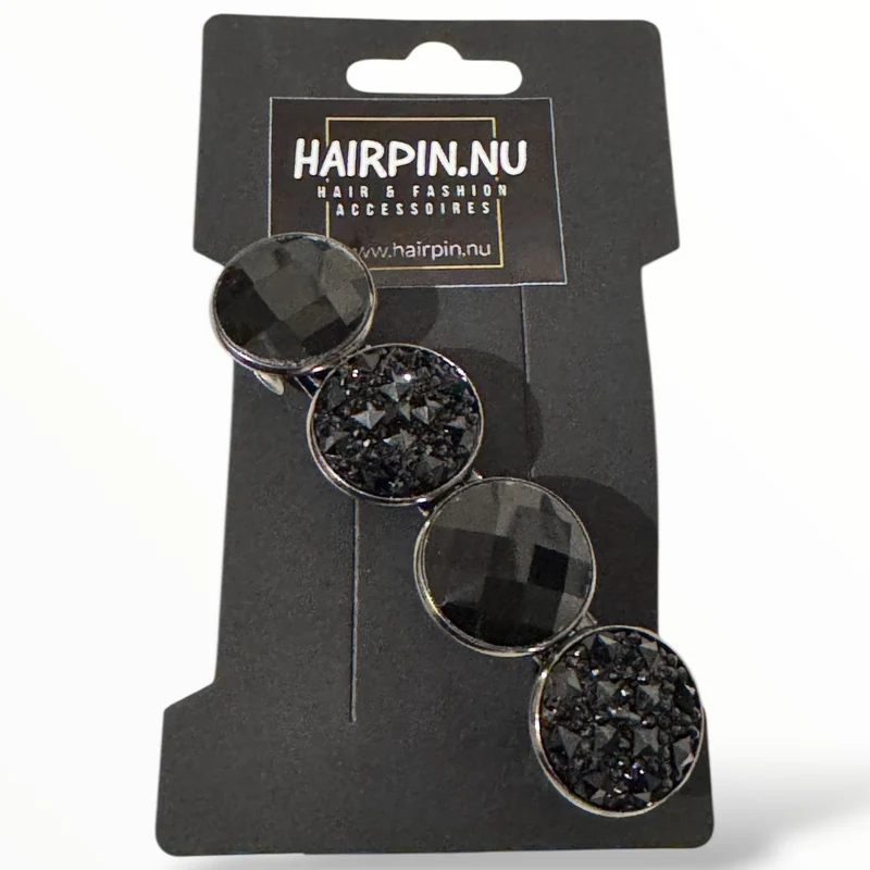 Haarspeld Color Hairclip XL – robuust glossy black XL-0109.26