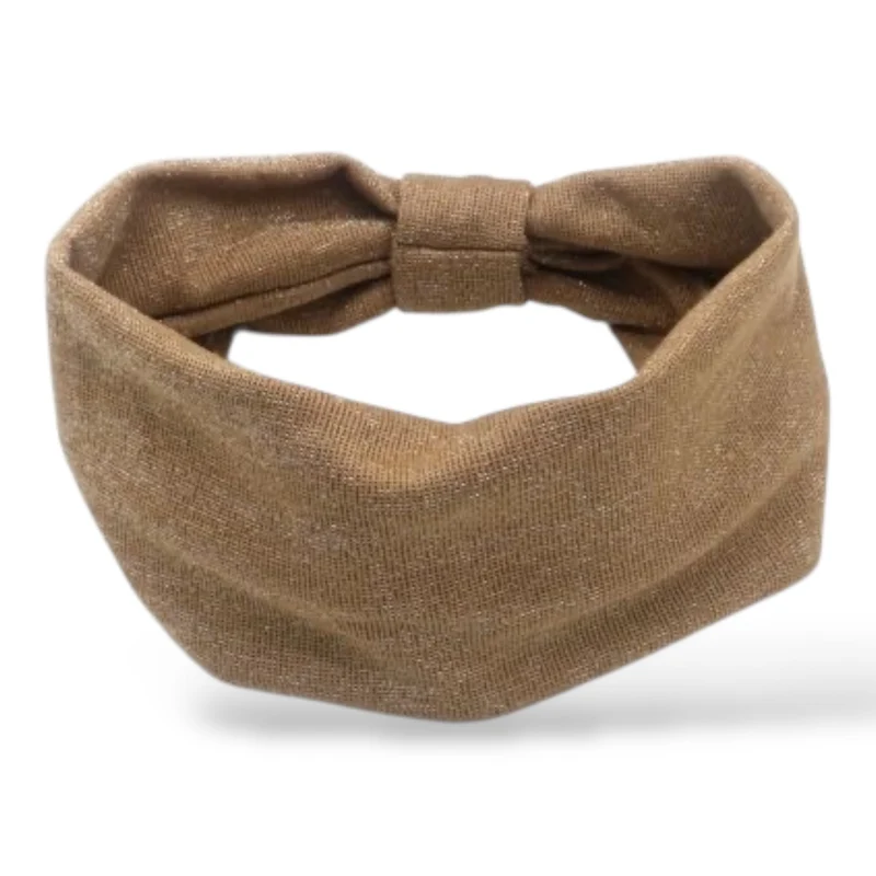 Haarband Dames Camel – Zachte Stoffen Haarband met Knoop | Comfortabel & Tijdloos