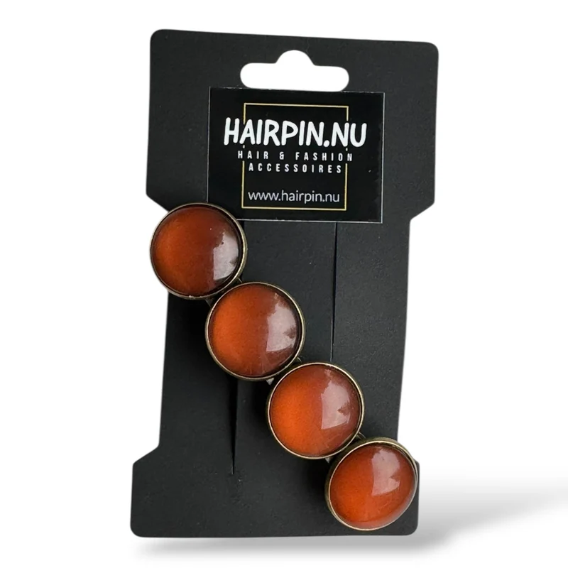 Haarspeld Color Hairclip XL – Diep Bruin