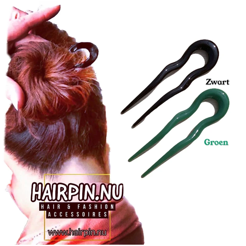 Hairpin Easy Fit set 2 stuks ideale haarspelden voor langer haar!