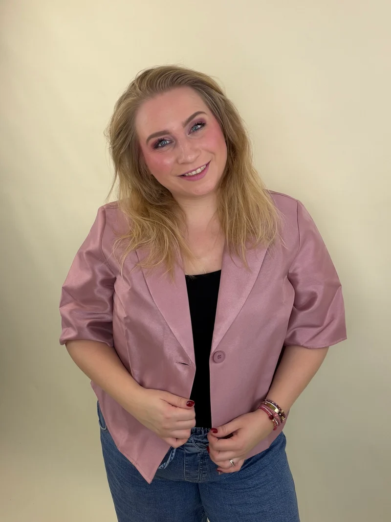 VMCLEO SS SHIRT WVN EXP CUR Pale Mauve