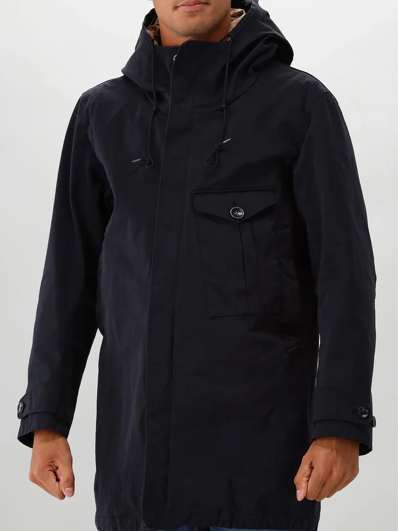 Ten-C Parka Blauw Cyclone