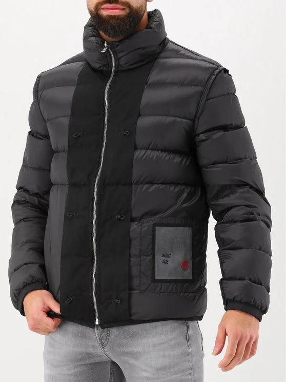 Ten-C Jas zwart Down liner met zakken