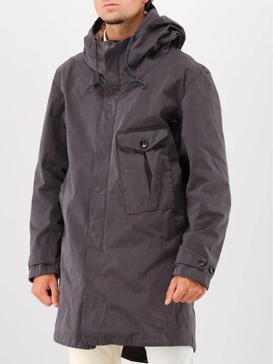 Ten-C Parka Jas Blauw Cyclone