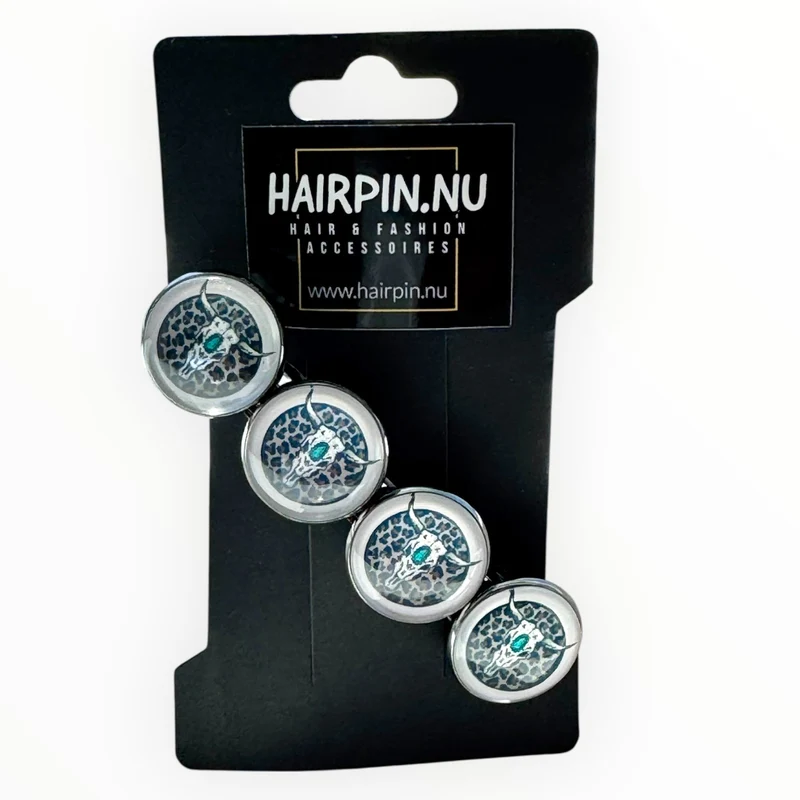 Color Hairclip haarspeld Ibiza boho style XL-066.25