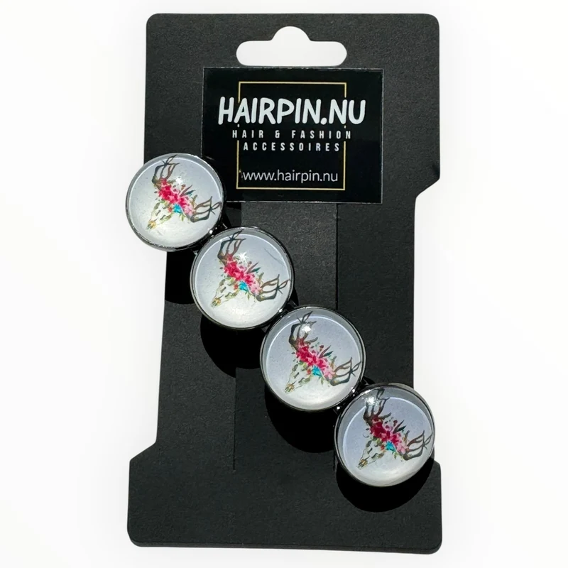 Color Hairclip haarspeld Ibiza Boho bull XL-078.25