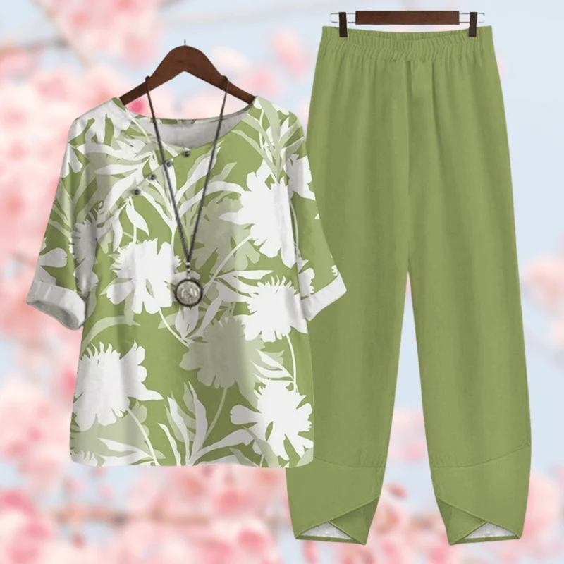Dames Set Elegante Comfortabele Hoogwaardige Stoffen