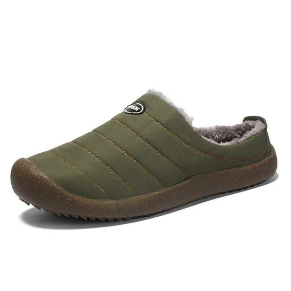 Instap Winterschoenen voor Heren met Pluche Voering en Rubber Zolen