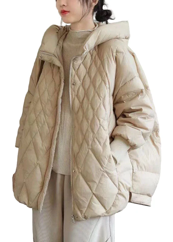 Dames Gewatteerde Winterjas Met Rits Eendendons Lange Casual Stijl
