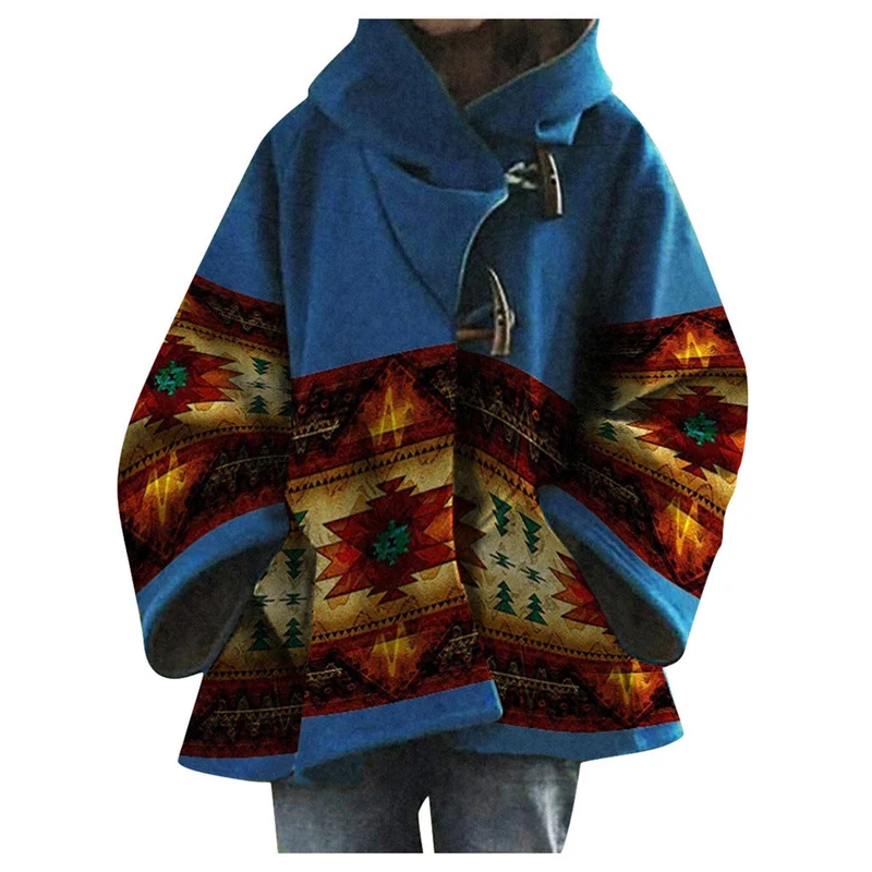 Dames Jas met patroon Luxe Warm