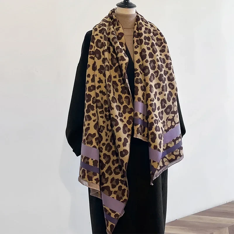Luxe Dubbelzijdige Kasjmiermix Sjaal voor Dames – Warm & Stijlvol voor de Winter