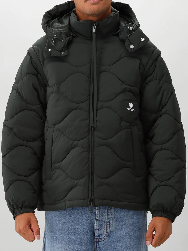 New Amsterdam Jas Groen Detachable