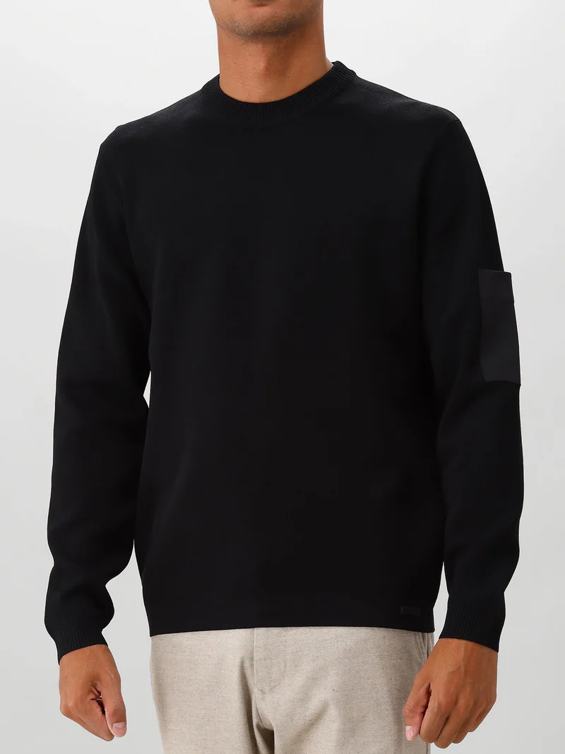 Genti Knitwear Round Blauw