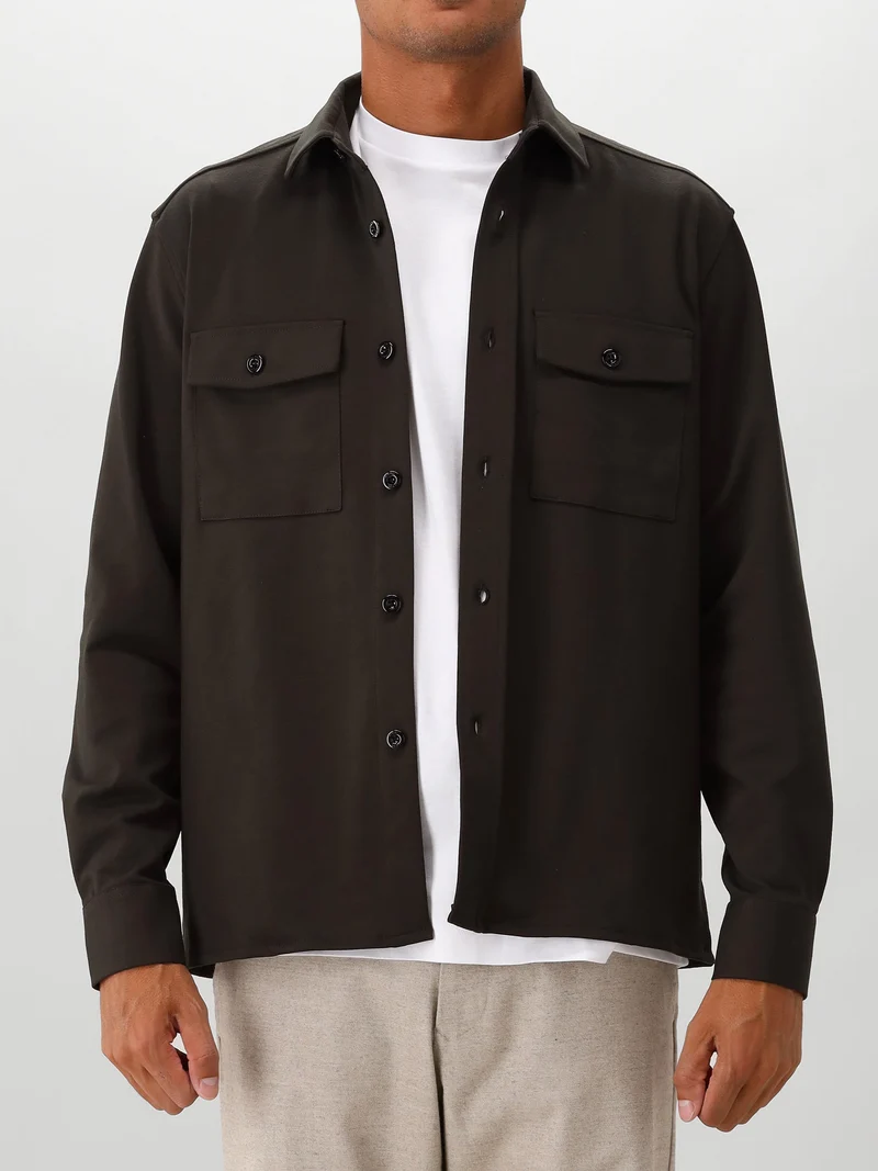 Genti Overshirt Groen