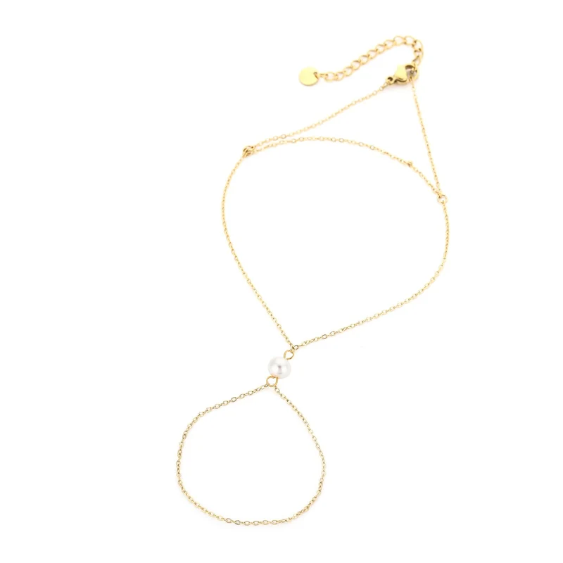 Hand Chain | Pearl