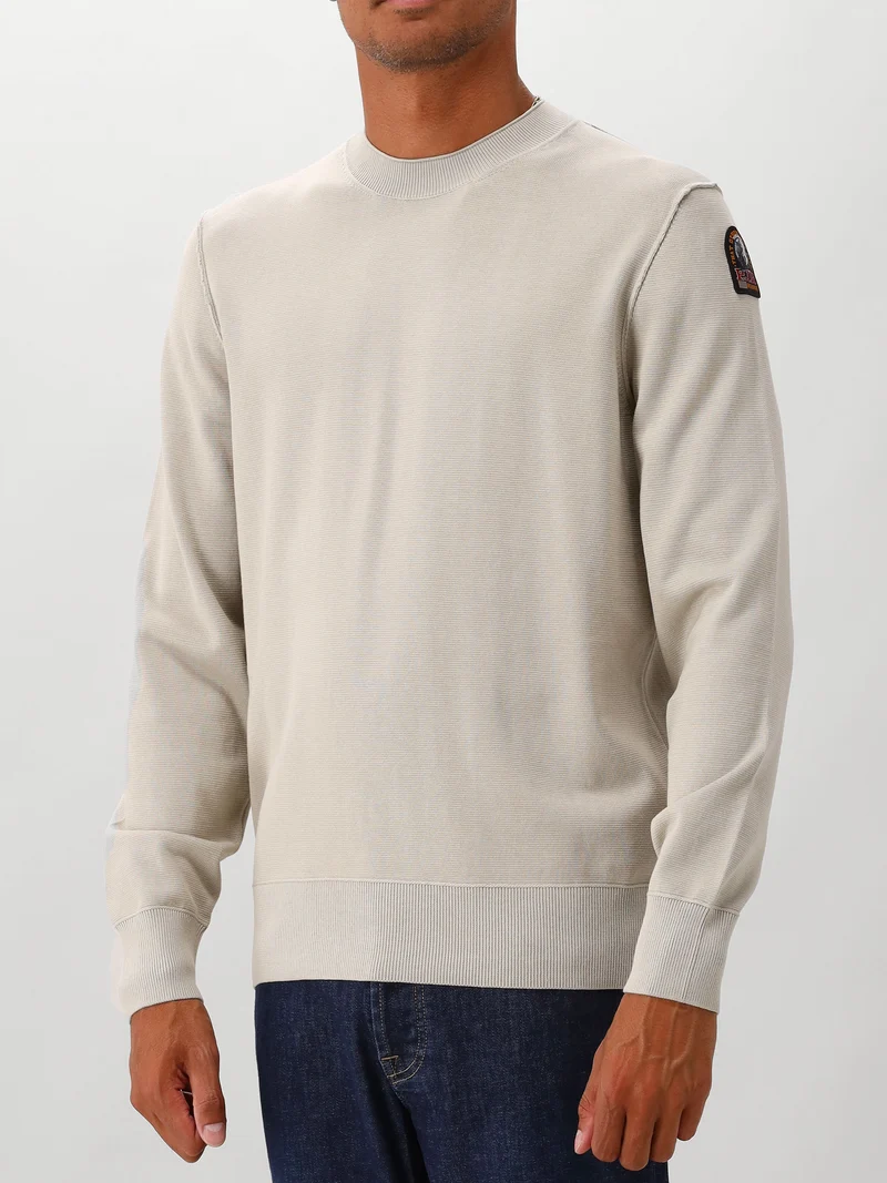 Parajumpers Trui Beige Basic Braw Man