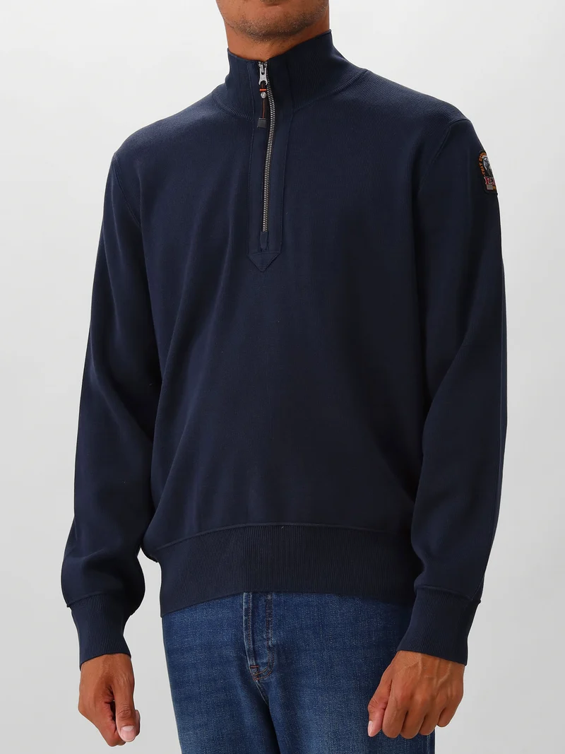 Parajumpers Trui Blauw Basic Scoe Man