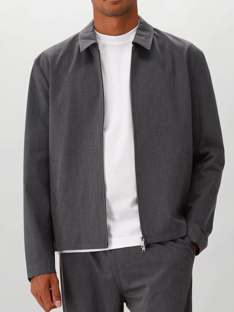 Genti Overshirt Grijs Viper