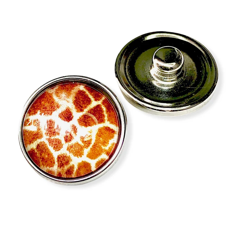 Metal Hairpin click / chunk button 014a