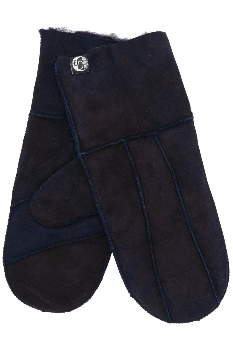 Sheepskin Gloves Navy