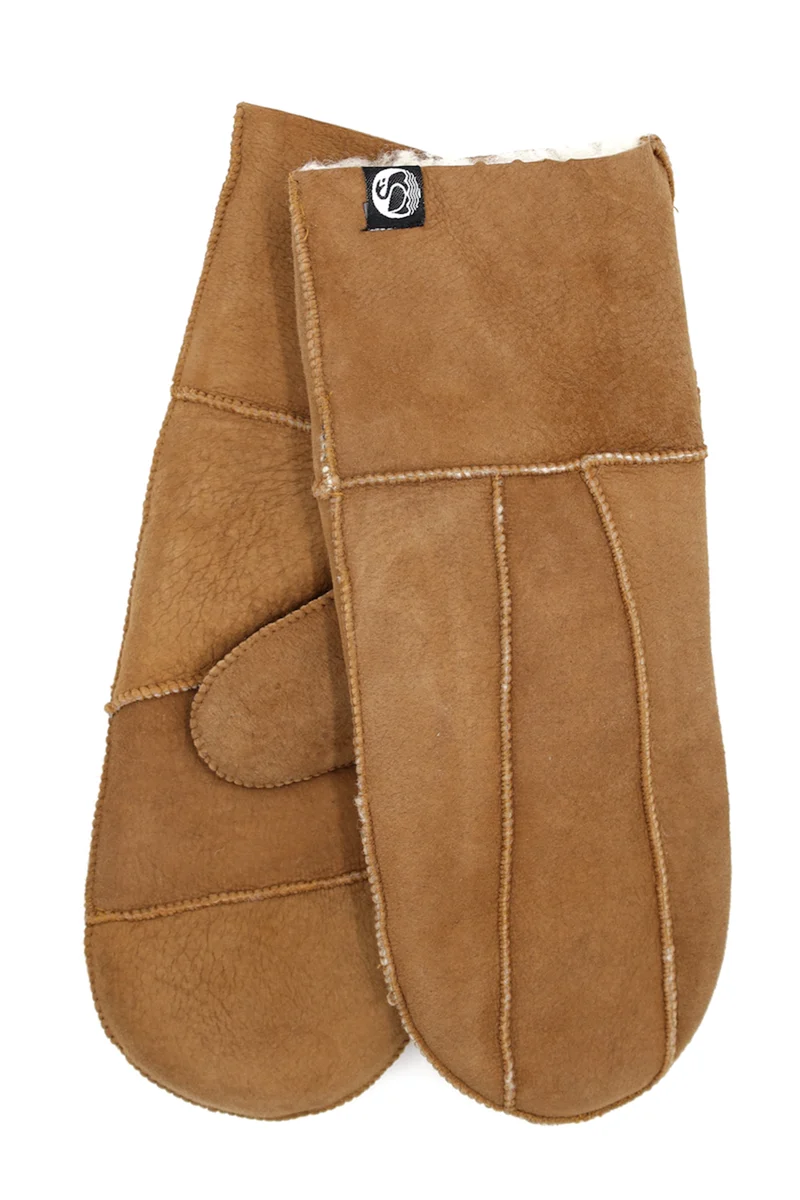 Sheepskin Gloves Chestnut