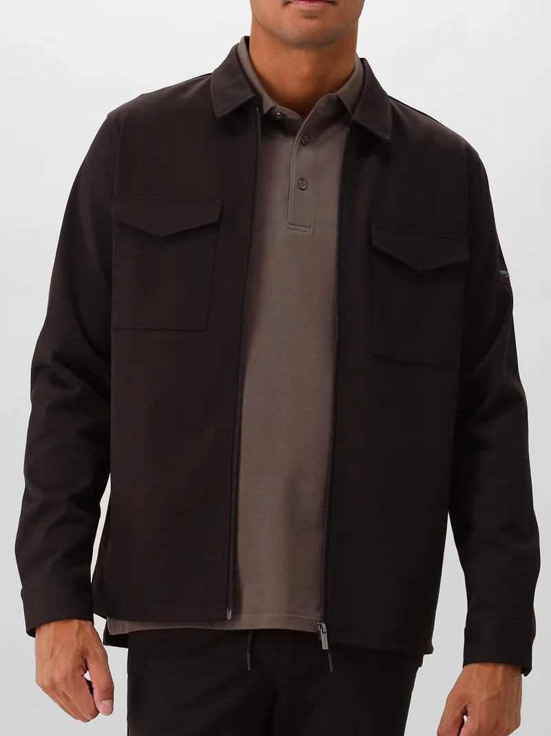 Cavallaro Napoli Overshirt Bruin Zeradino