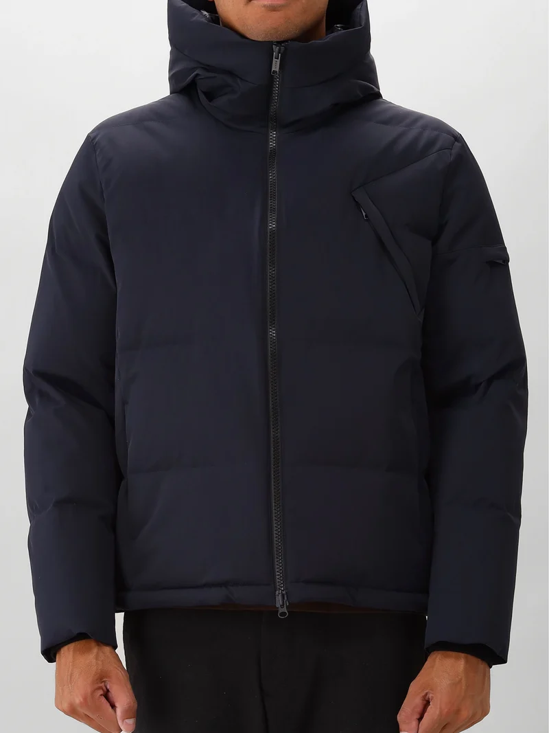 Genti Puffer Jas Blauw Cross