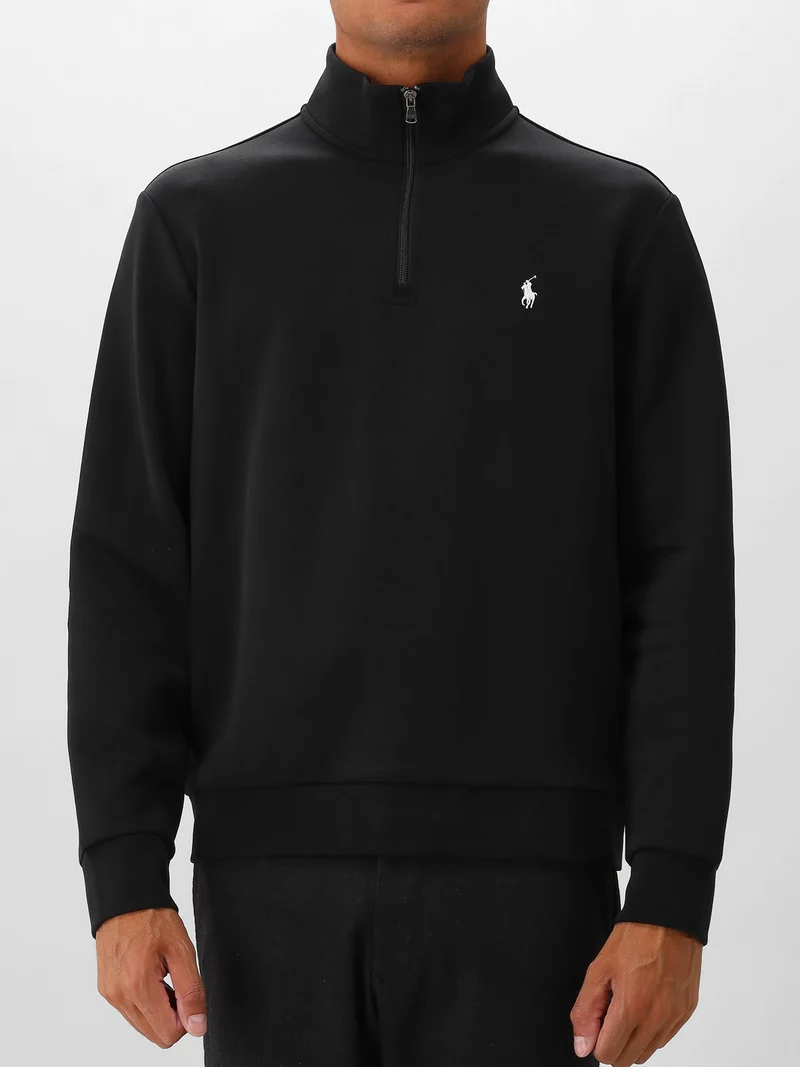 Polo Ralph Lauren Sweater Zwart Half Zip
