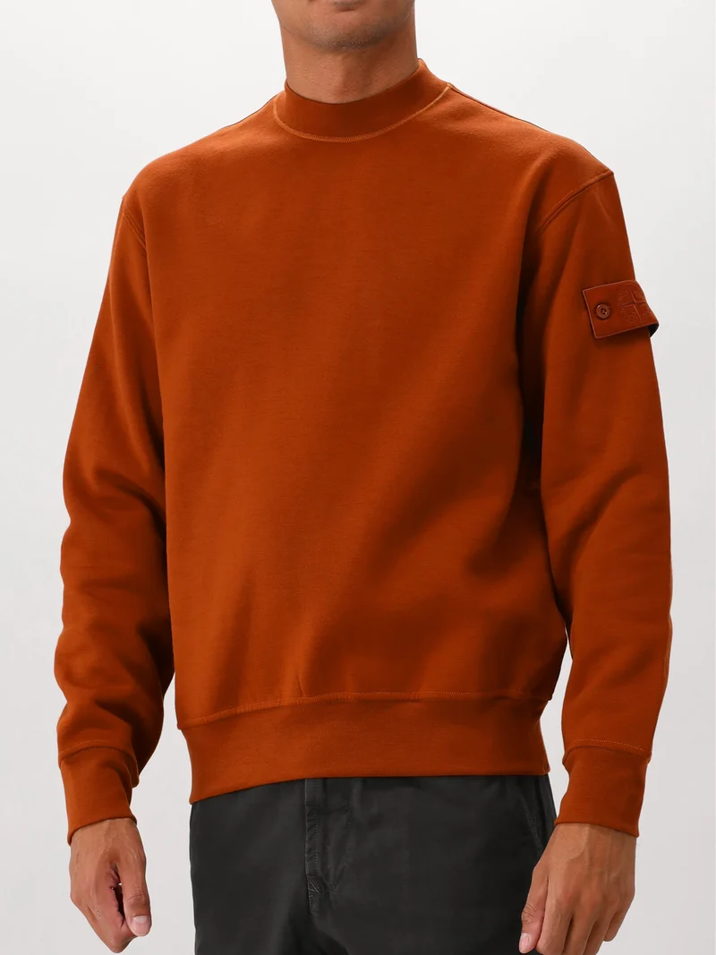 Stone Island Sweater Ghost Oranje