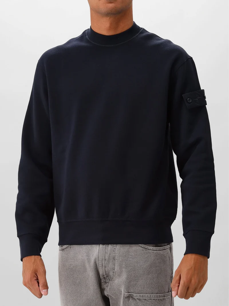 Stone Island Sweater Blauw Ghost