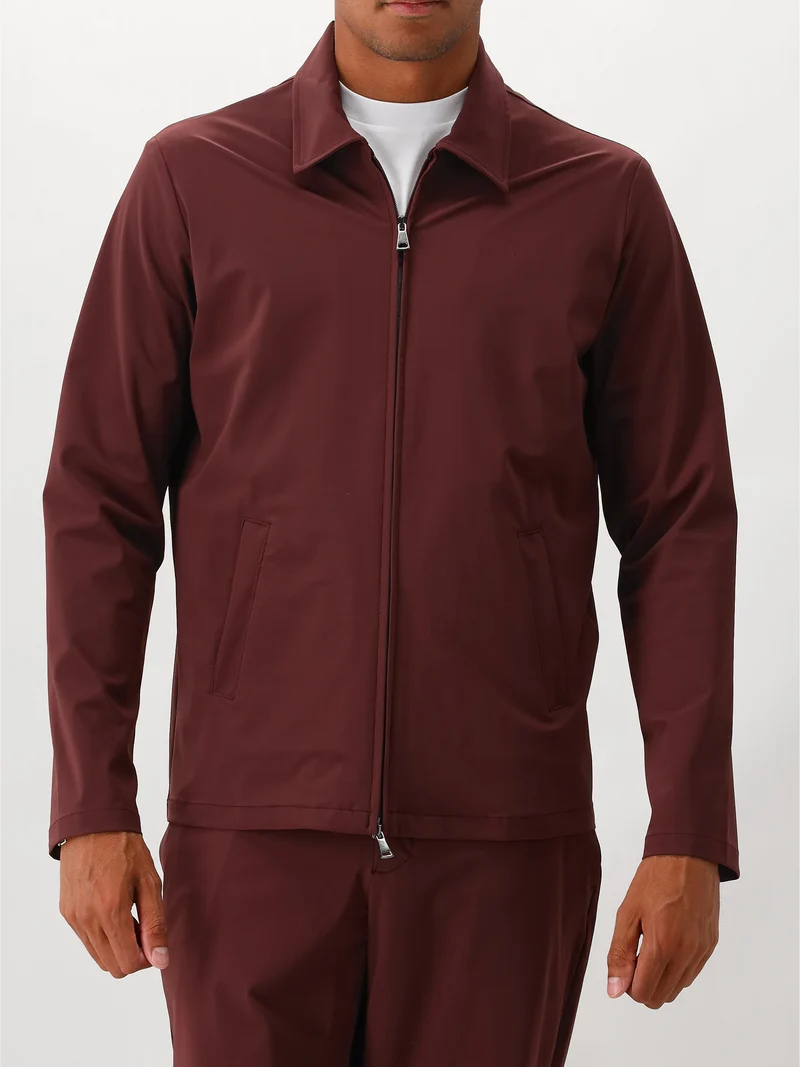 Ferilli Overshirt Paars Jacket Rev