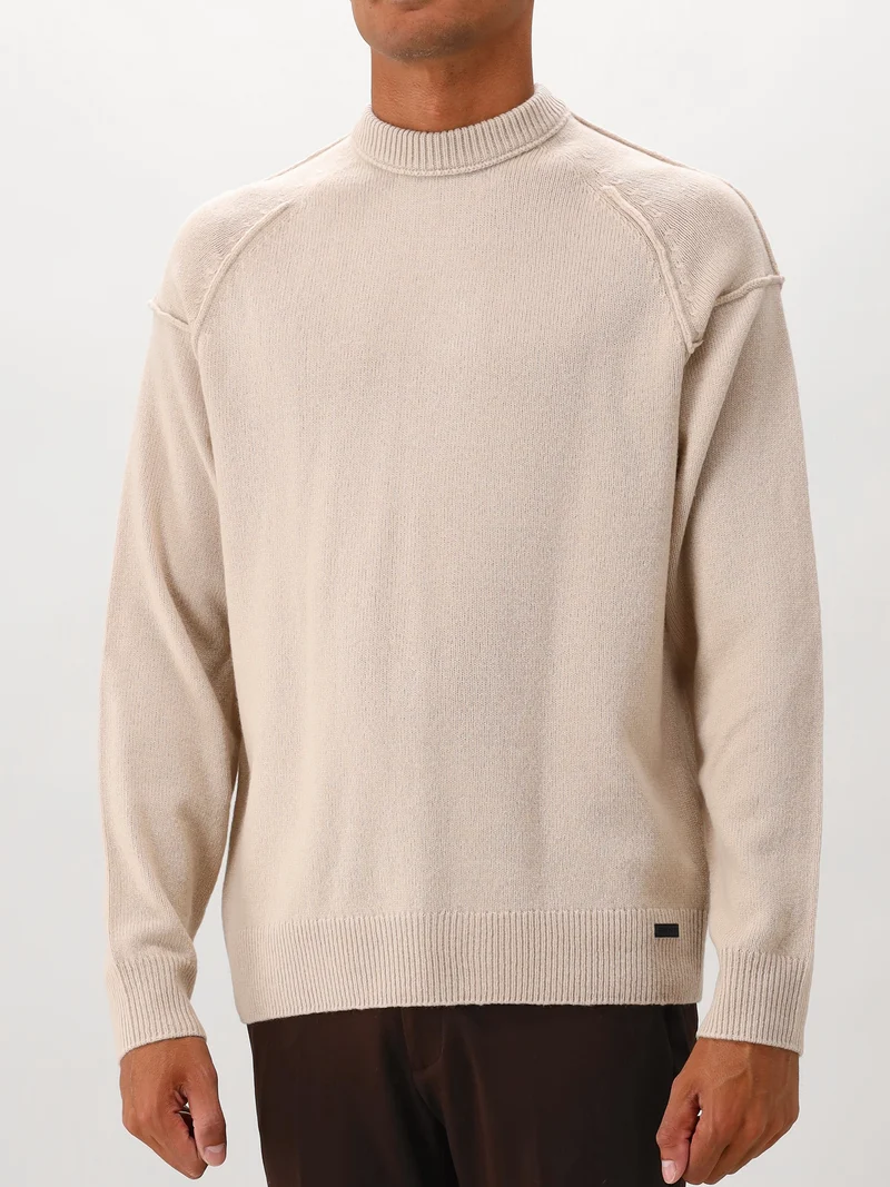 Genti Gebreide Trui Beige