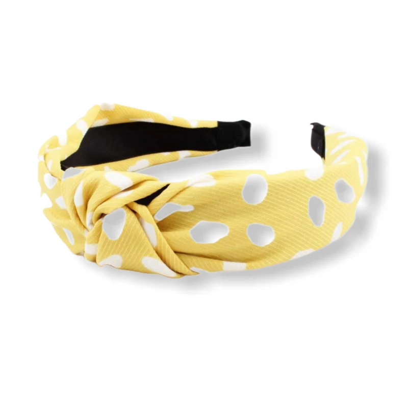 Geel/Wit diadeem
