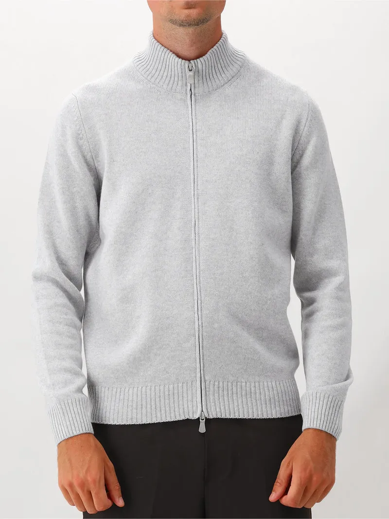 Gran Sasso Gebreid Vest Grijs