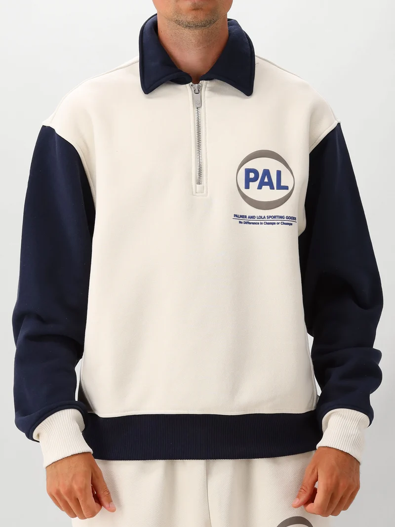 Pal Sporting Goods Sweater Half Zip Wit Pre Game
