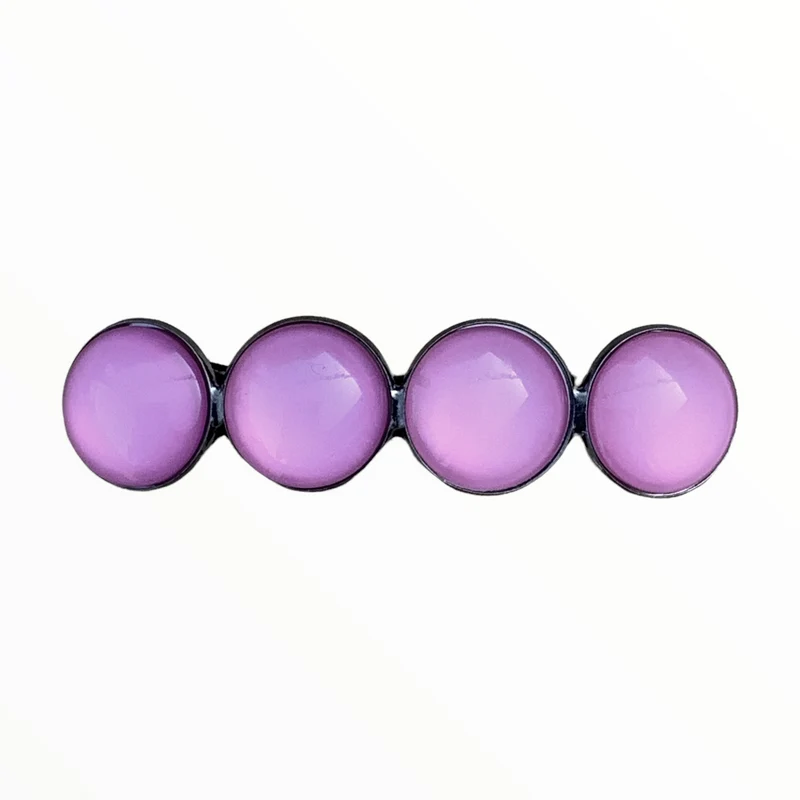Color Hairclip haarspeld effen roze XL