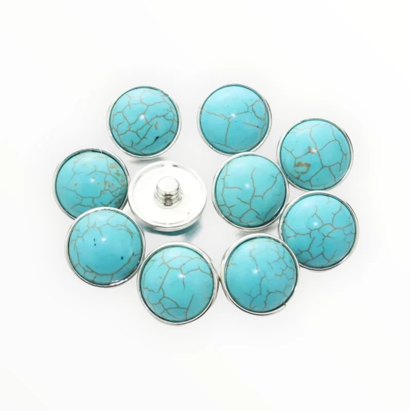Metal Hairpin click / chunk button 050