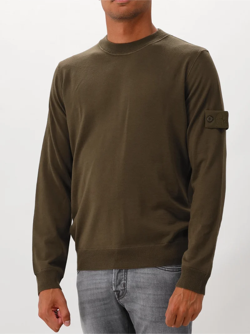 Stone Island Gebreide Trui Groen Ghost