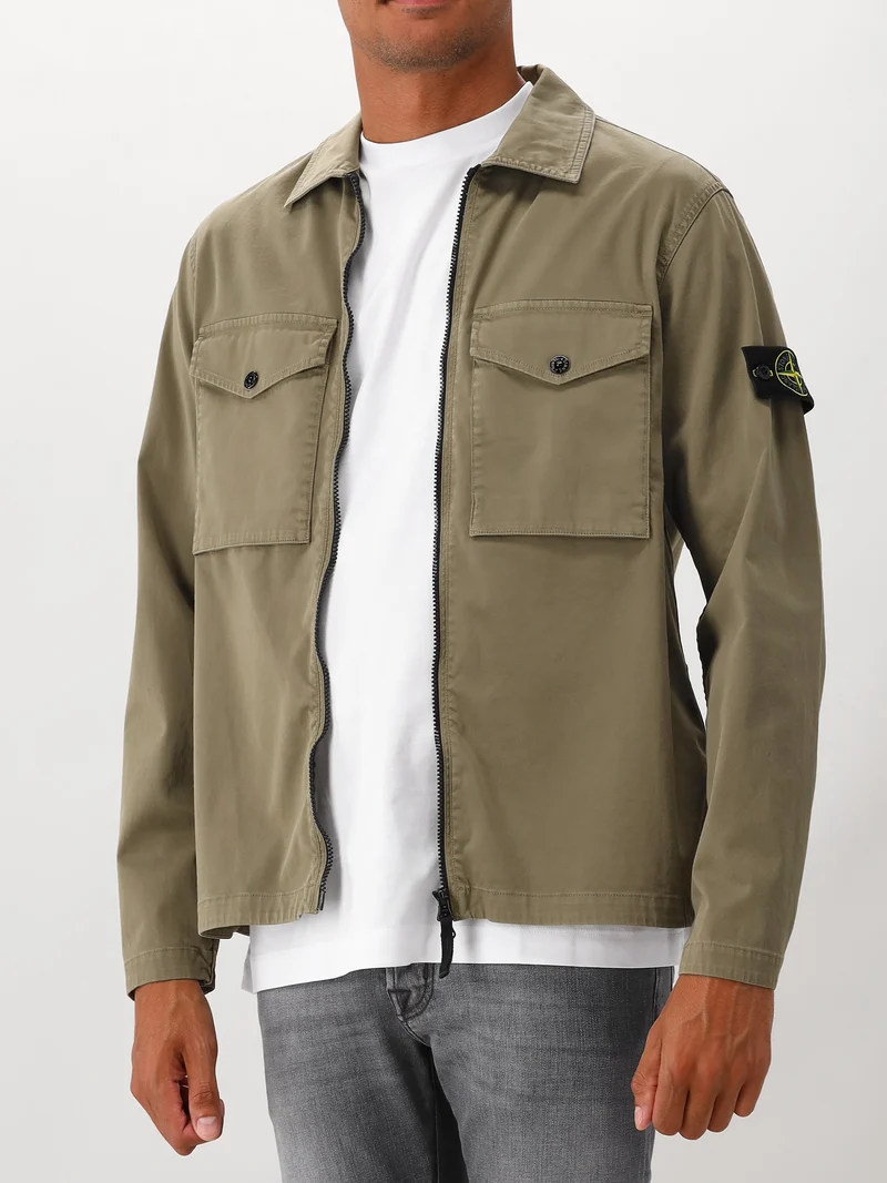 Stone Island Overshirt Groen