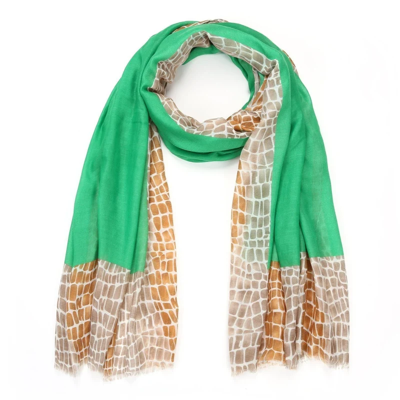 Sjaal Happy Green