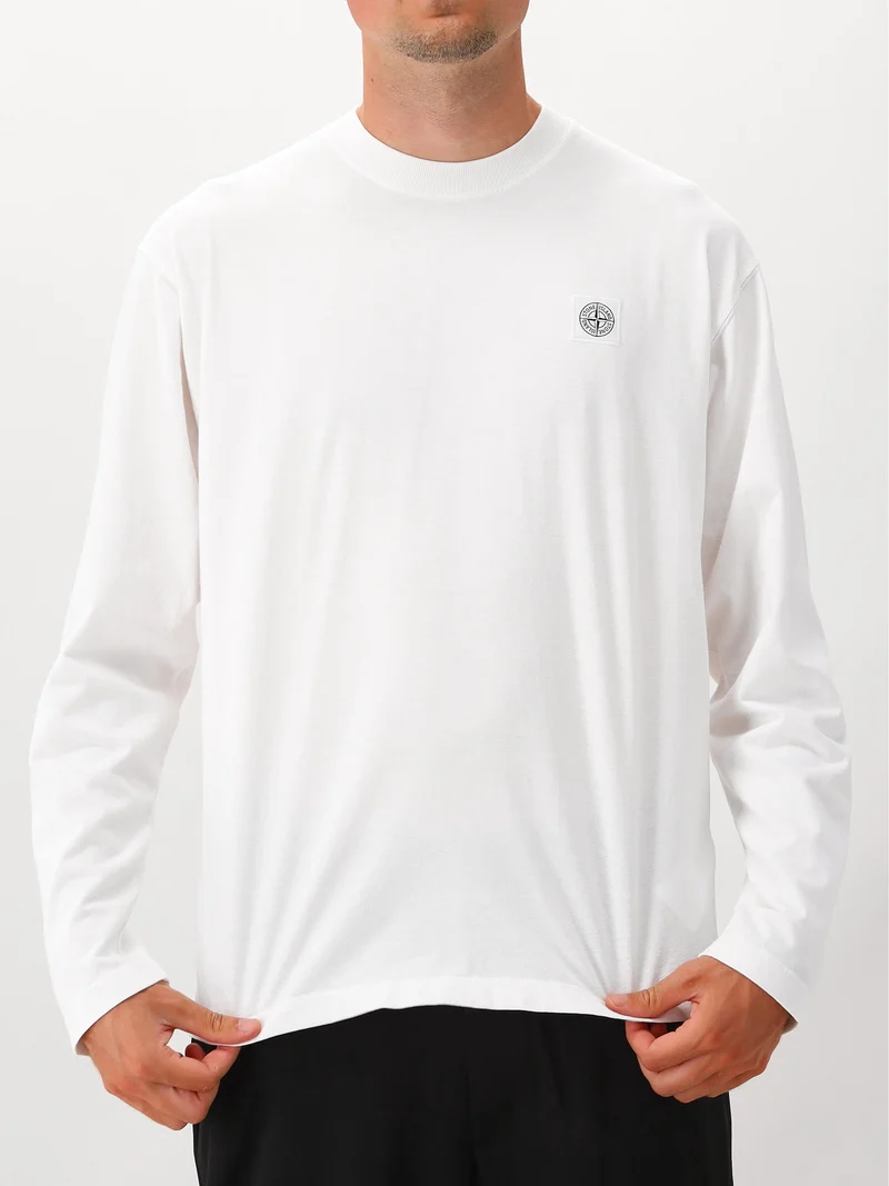 Stone Island Longsleeve Wit