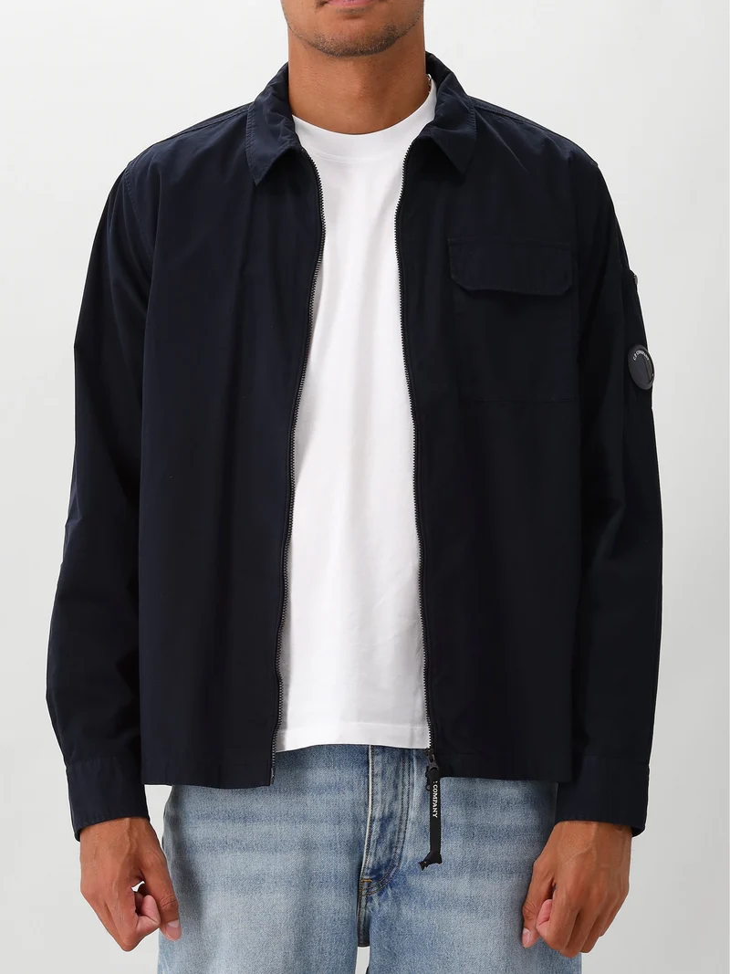 C.P. Company Overshirt Blauw Total Eclipse