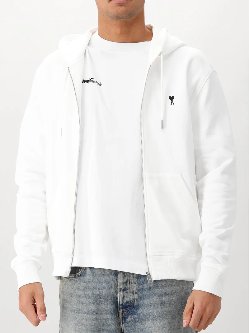AMI Paris Vest Wit