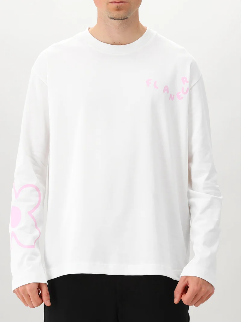 Flâneur Longsleeve Wit Blossom