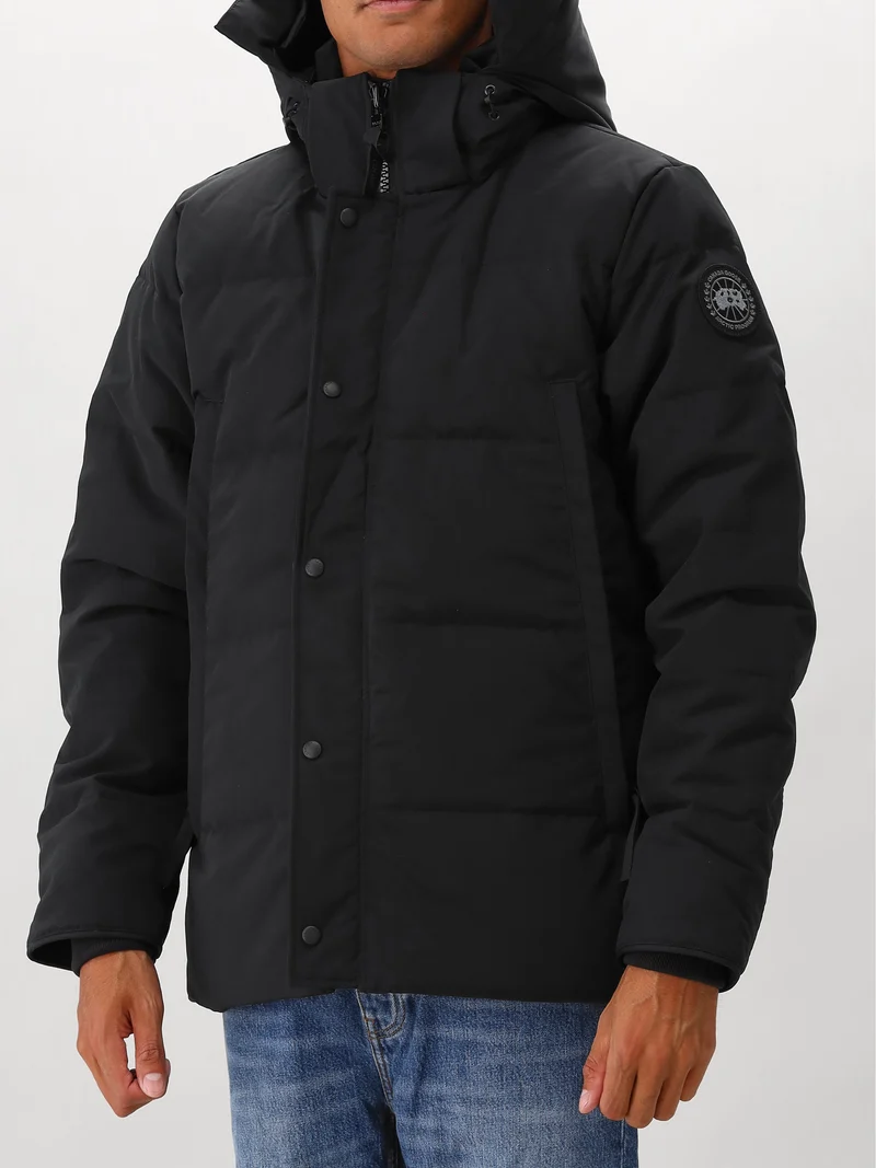 Canada Goose Jas Zwart Wyndham Black Label