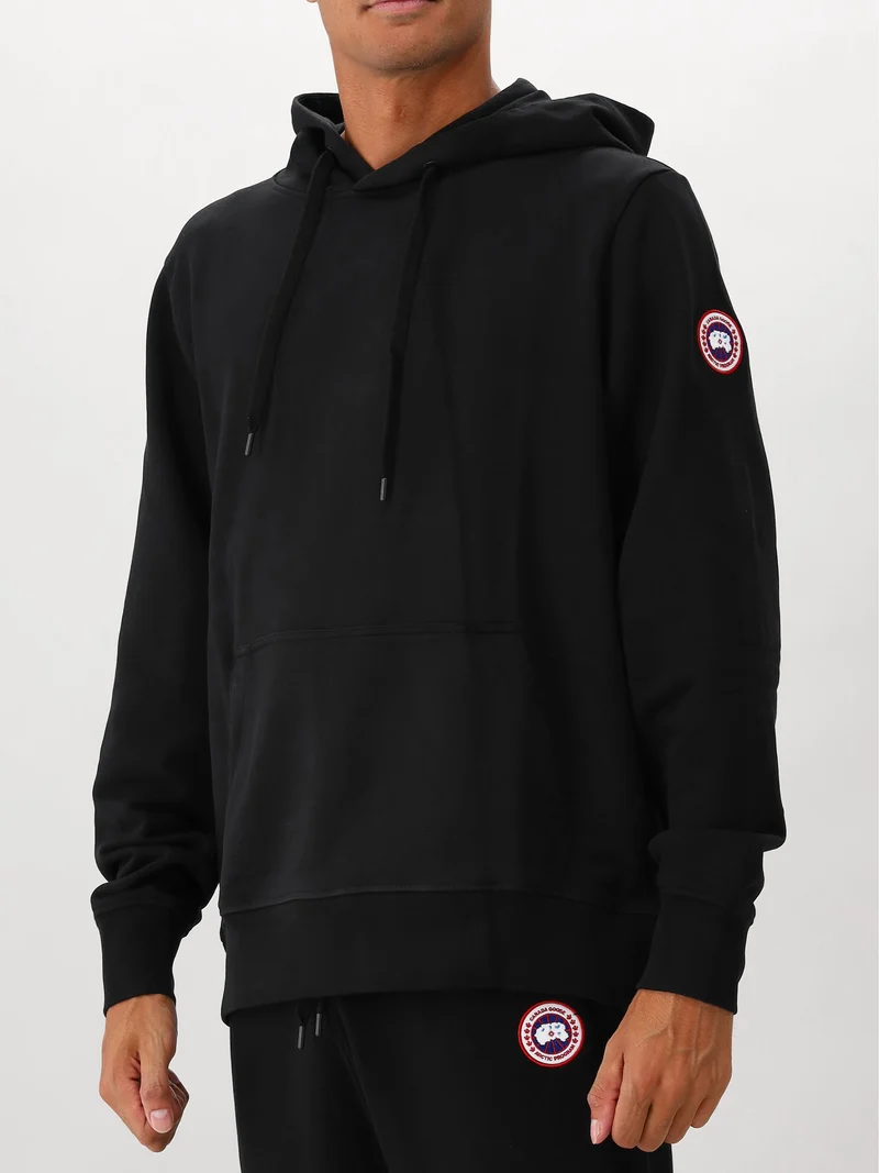 Canada Goose Hoodie Zwart Huron