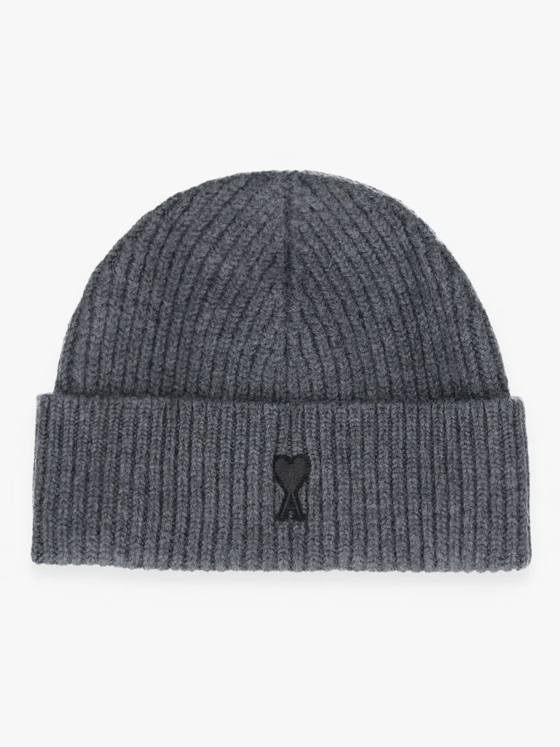 AMI Paris Muts Grijs Felted